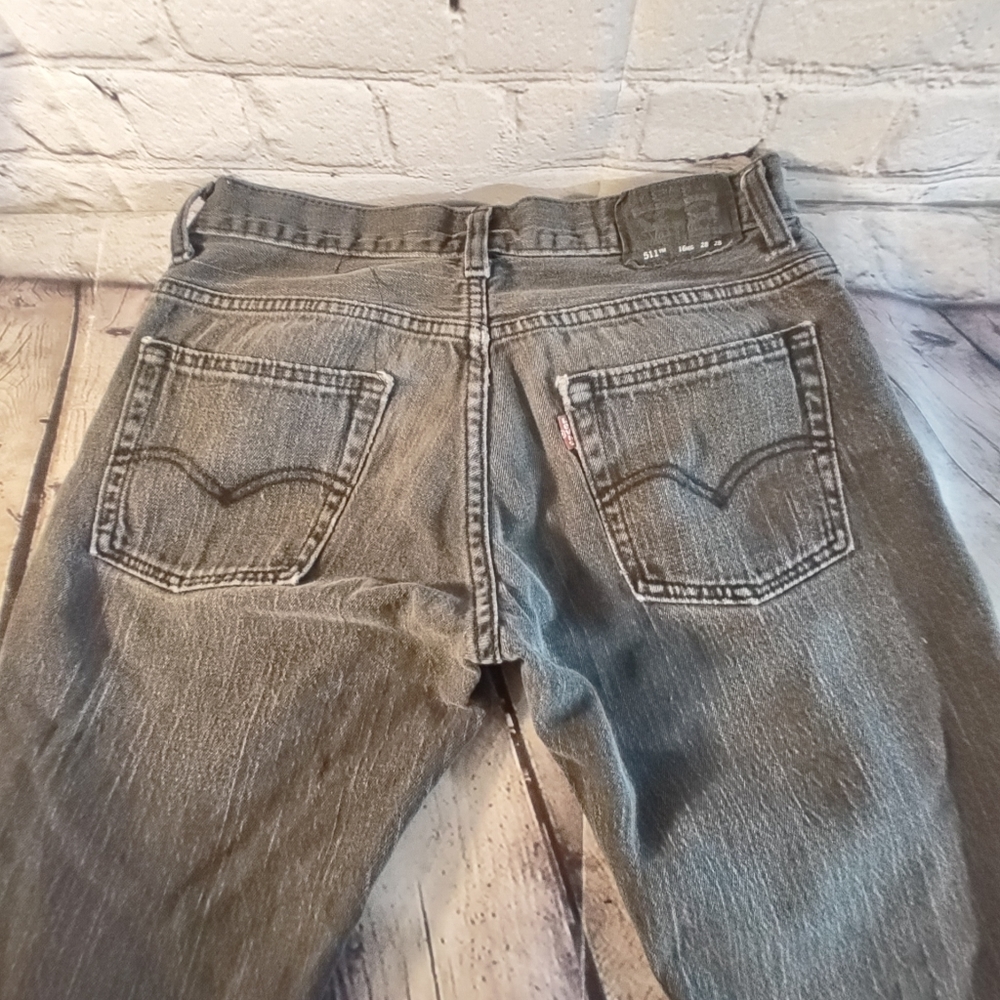 Levis 511 Women's Black Jeans Size 16 Reg W 28 x L 28